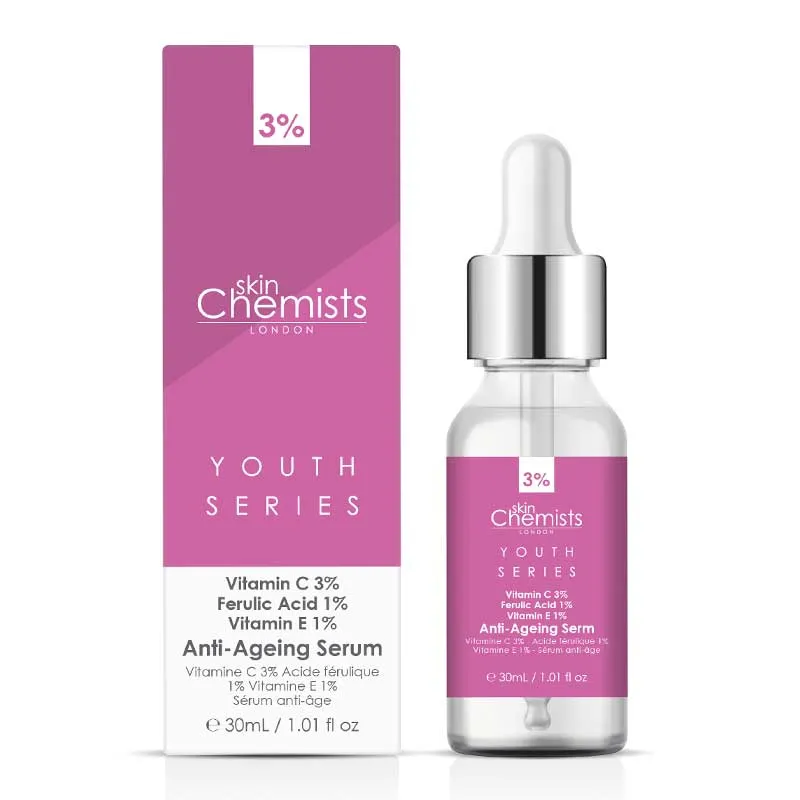 Skin Chemists skinChemists Anti-Ageing Vitamin C 3% , Ferulic Acid 1%, Vitamin E 1%