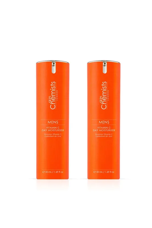 skinChemists professional Men's Vitamin C Day Moisturiser 50ml in White - White