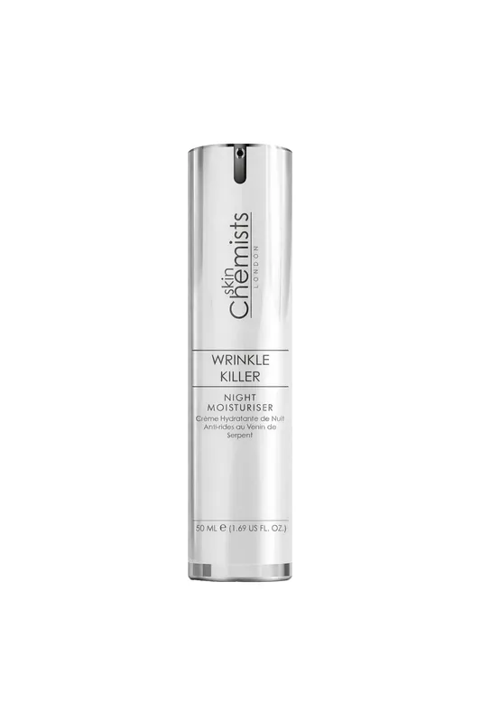 skinChemists professional Anti-Ageing Wrinkle Killer Night Moisturiser 50ml in White White