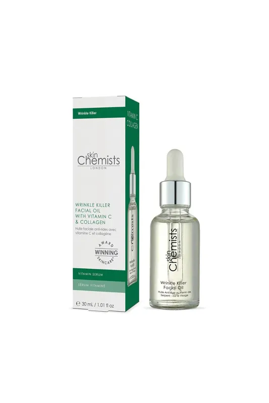 skinChemists professional Women's Wrinkle Killer Facial Oil 30ml in White Size: 60ml White 60ml
