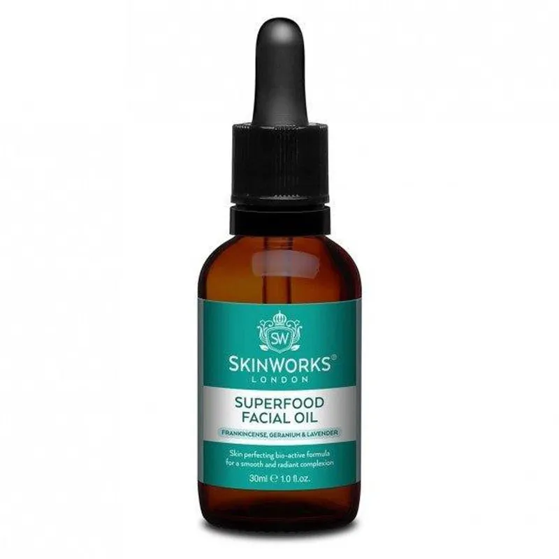 SkinWorks Unisex Superfood Facial Oil in Clear Size: 30ml Clear 30ml female
