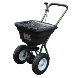 Slingsby Broadcast Salt Spreader Black/Green 29L 413169