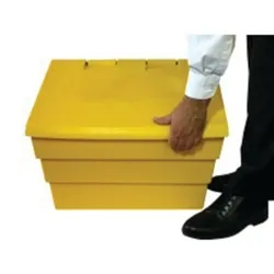Slingsby Mini Salt and Grit Bin Yellow 50L 389110