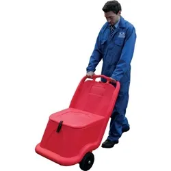 Slingsby Mobile Salt and Grit Bin Red 75L 412103