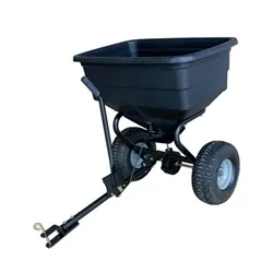 Slingsby Towable Broadcast Salt Spreader Black 80L 408259