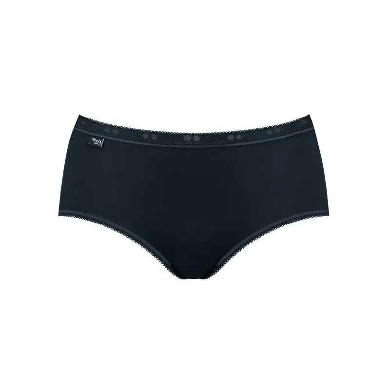 Women's briefs Sloggi Basic+ Midi 4P Noir 40