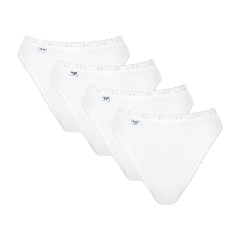 Women's briefs Sloggi Basic+ Tai 4P Blanc 46