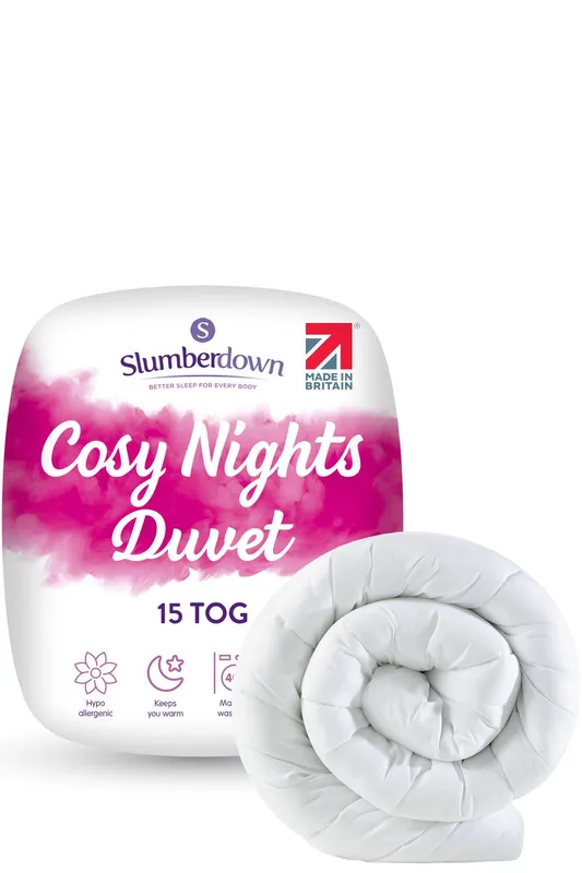 Slumberdown Cosy Nights Duvet, 15 Tog, King