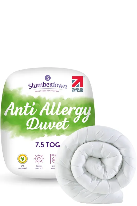 Slumberdown Anti Allergy Duvet, 7.5 Tog, King