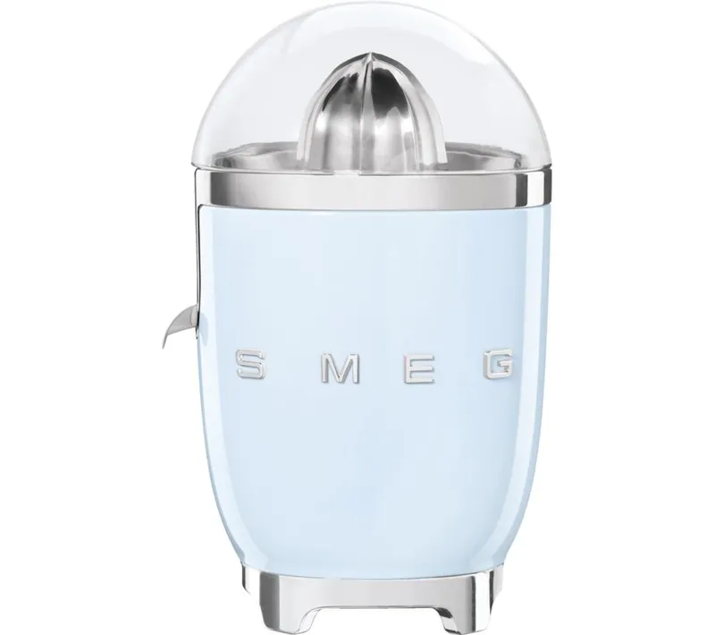 Smeg 50's Retro Style CJF11PBUK Citrus Juicer - Pastel Blue, Blue