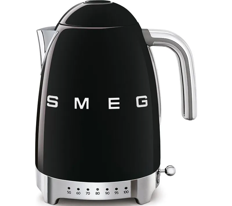 Smeg 50's Retro Style KLF04BLUK Jug Kettle - Black