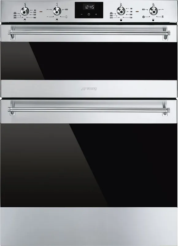 Smeg Classic DOSF6300X Built In Electric Double Oven - Stainless Steel - A/B Rated, Stainless Steel