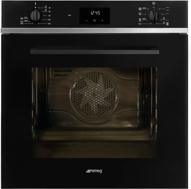 Smeg Cucina SF6400TB Built In Electric Single Oven - Black - A Rated, Black