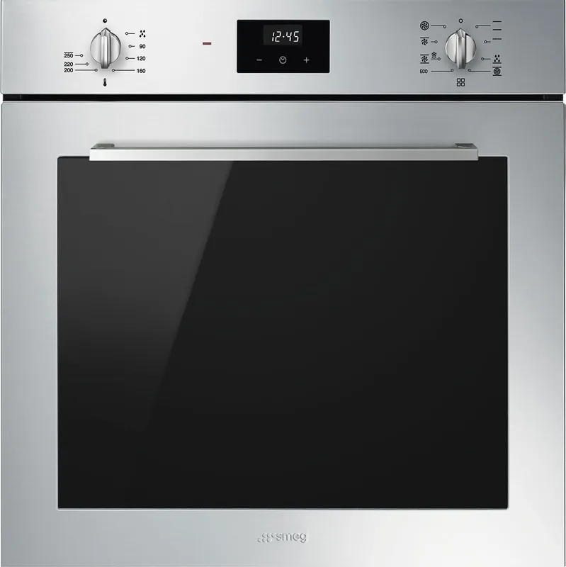 Smeg Cucina SF6400TVX Built In Electric Single Oven - Stainless Steel - A Rated, Stainless Steel