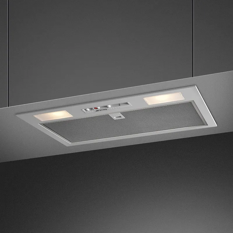 Smeg KI52E3 52 cm Canopy Cooker Hood - Silver