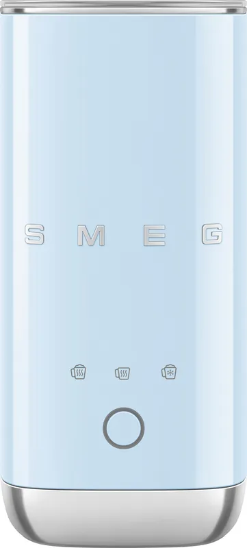 Smeg MFF02 MFF02PBUK Milk Frother - Pastel Blue, Blue