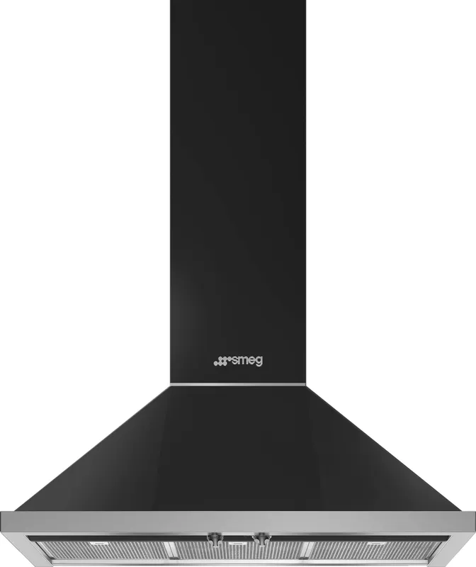 Smeg Portofino KPF9AN 90cm Chimney Cooker Hood - Anthracite, Grey