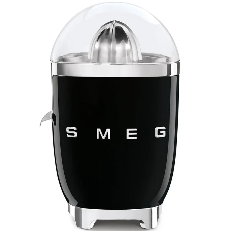 Smeg Unisex CJF11 Retro 50's Style Electric Citrus Juicer in Black Black One Size female