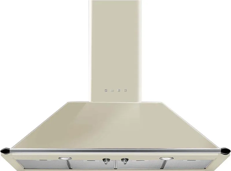 Smeg Victoria KT110PE 110cm Chimney Cooker Hood - Cream