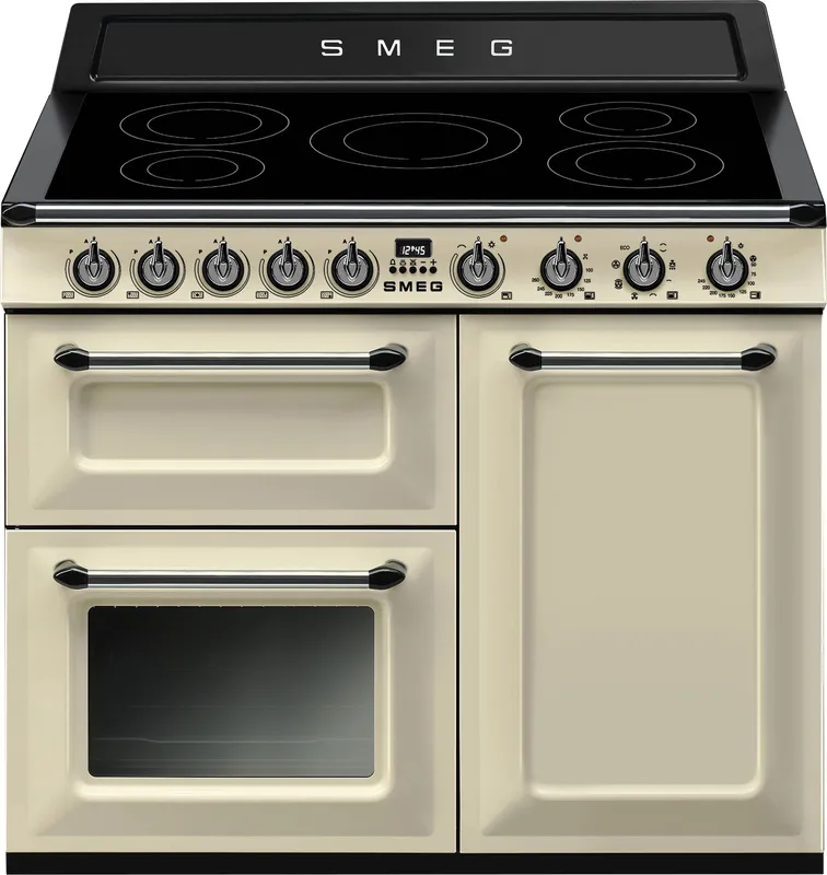 Smeg TR103IP2 100cm Victoria Induction Range Cooker - Cream