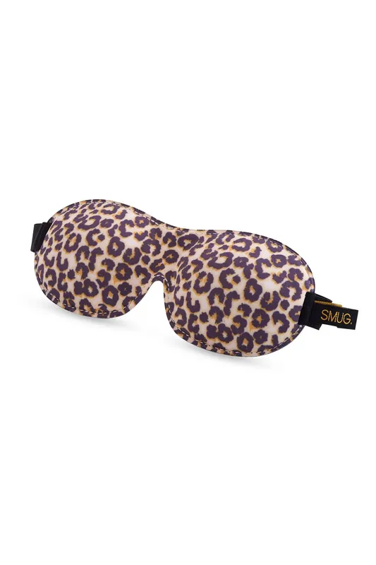 Smug Contoured Sleep Mask in Brown - Brown