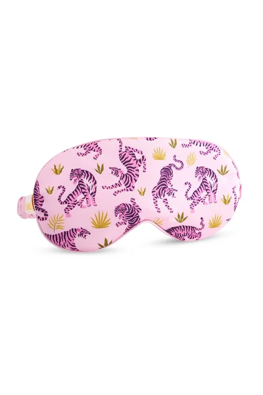 Smug Satin Sleep Mask in Purple - Purple