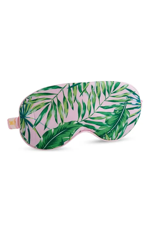 Smug Satin Sleep Mask in Bright Green - Bright Green