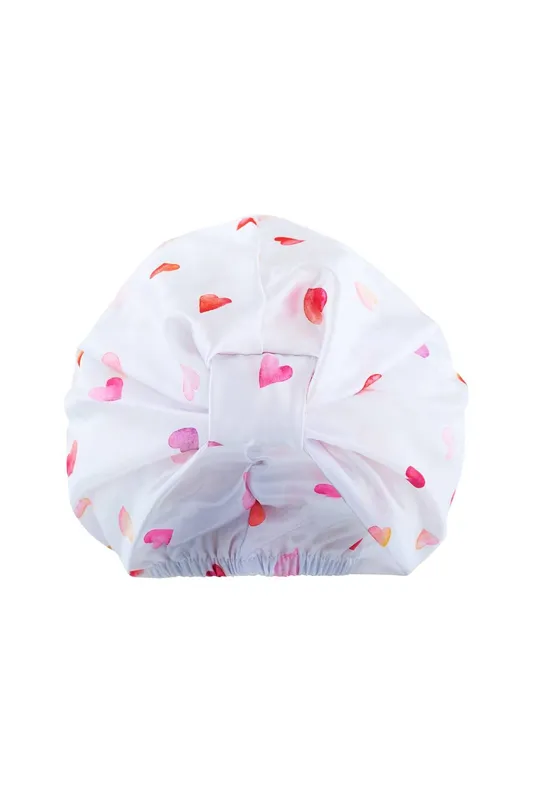 Smug Women's Satin Sleep Turban in Natural White - Natural White