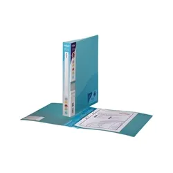 Snopake 25mm 2 Ring Ring Binder Polypropylene A4 Blue (10 Pack)