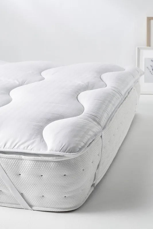 Snuggledown Scandinavian Hollowfibre Mattress Topper, Medium Support, King