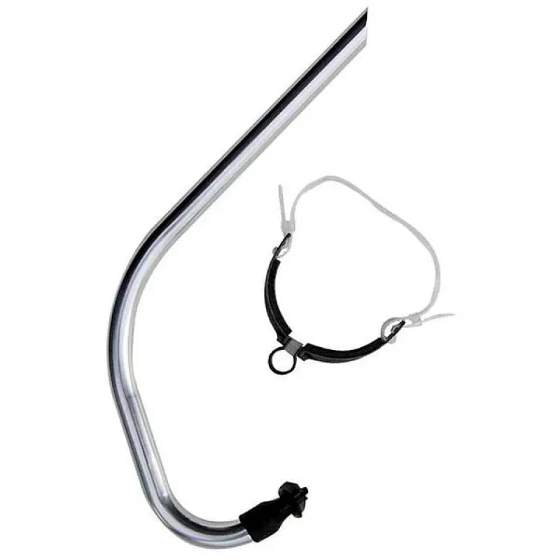 So Dive Speedair Aluminium Frontal Snorkel Silver One Size unisex