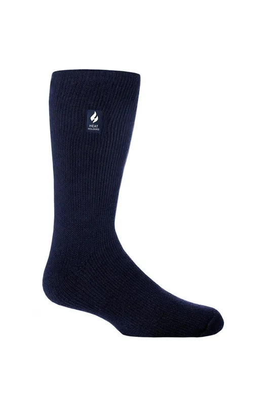 Sockshop Heat Holders Men's 1 Pair 1.6 Tog Lite Socks in Navy Size: 6-11 Navy 6-11