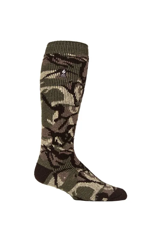 Sockshop Heat Holders Men's Mens 1 Pair 2.3 Tog Original Patterned Long Socks Size: 6-11 Multicolor 6-11