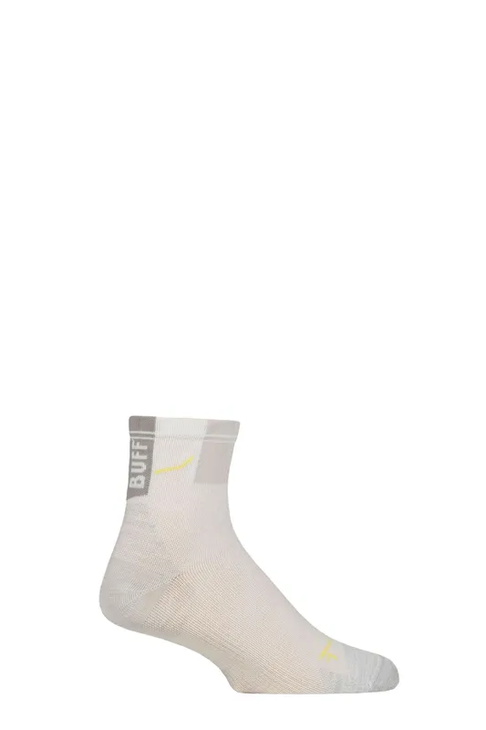 Buff Coolnet Quarter Running socks Unisex-white - white