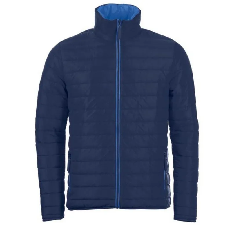Sols Mens Ride Padded Water Repellent Jacket (Navy) Nylon - Size Small