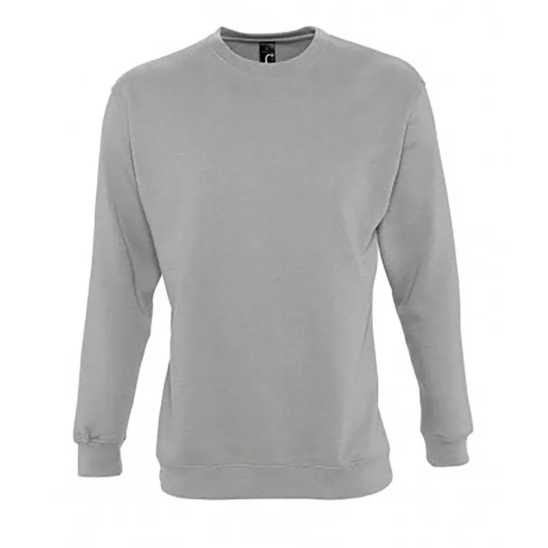 Sol'S Men's Supreme Sweatshirt in Grey Size: XL Grey