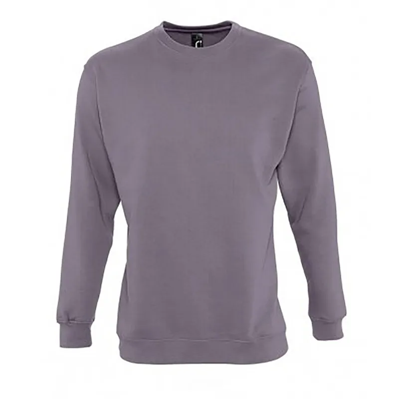 Sol'S Men's Supreme Sweatshirt in Grey Size: XS Grey