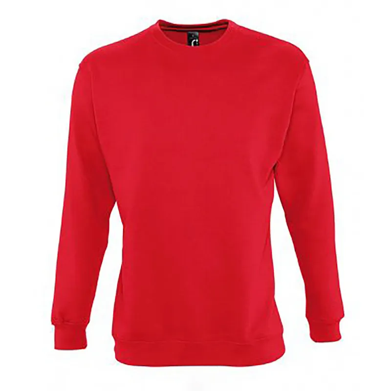Sol'S Men's Supreme Sweatshirt in Red Size: XS Red