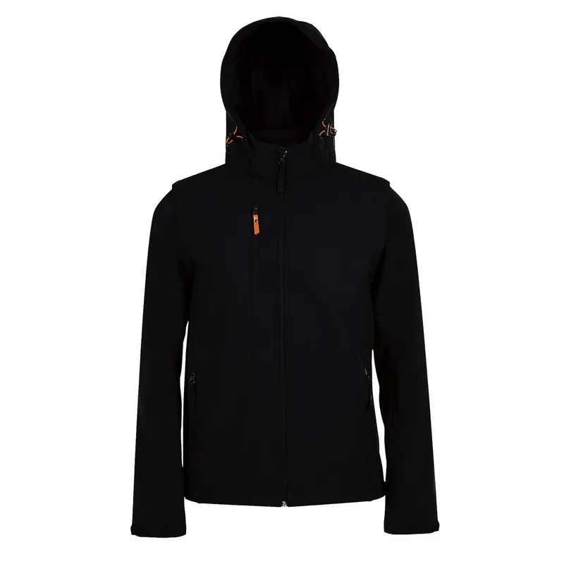 Sols Mens Transformer Pro Softshell Jacket (Black) - Size X-Small