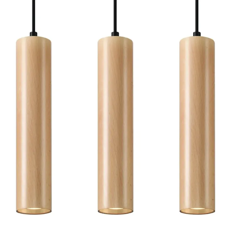 Hanging lamp Sollux Lighting Lino 3 Beige TU