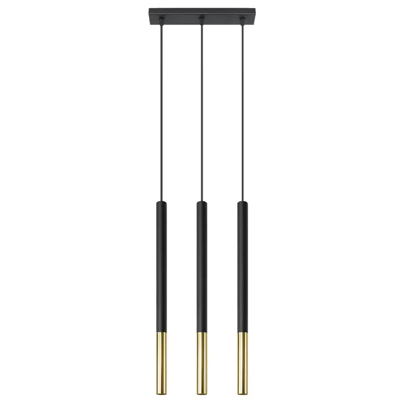 Hanging lamp Sollux Lighting Mozaica 3L Noir TU