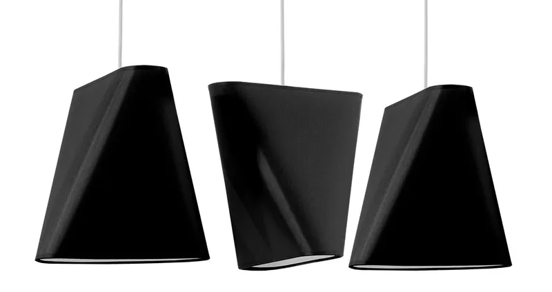 Sollux Blum 3 black chandelier