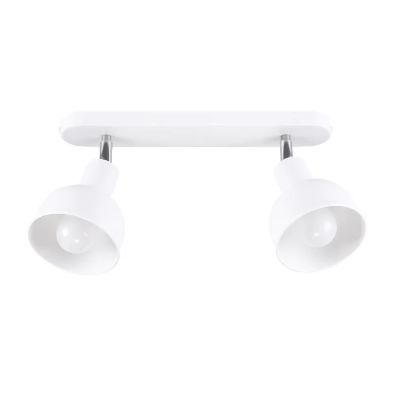 Sollux Lighting Elba Twin Ceiling Spotlight Dome White