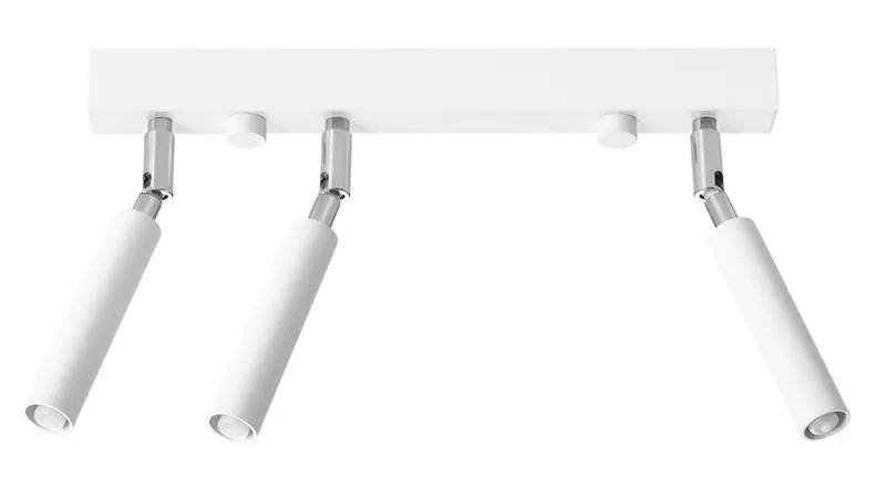 Sollux Eyetech 3 white ceiling lamp
