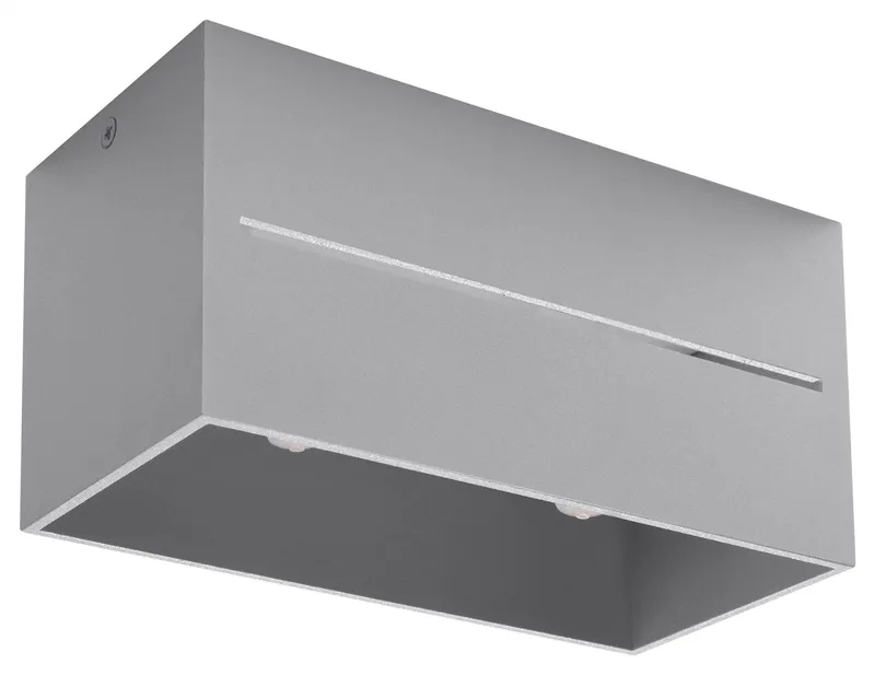 Sollux Lobo 2 gray ceiling lamp