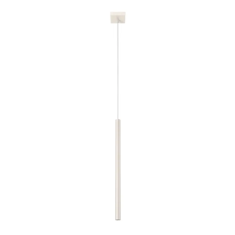 Suspension Sollux Lighting Pastelo 1 Beige 8x8x114 cm