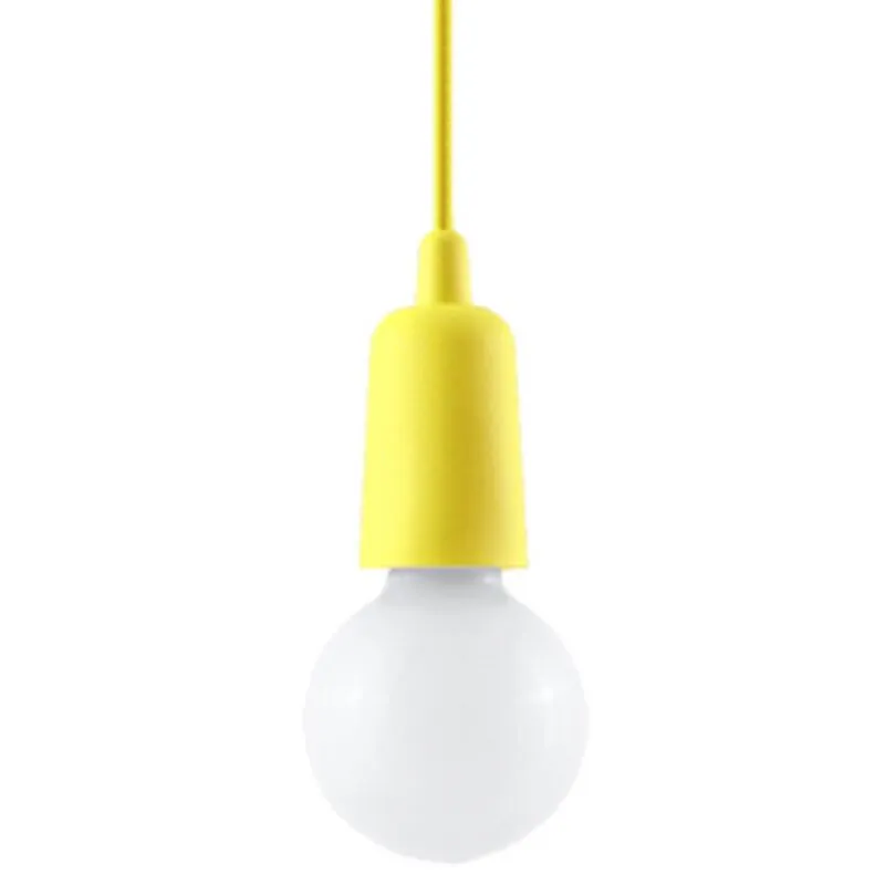Sollux Diego 1 yellow pendant lamp