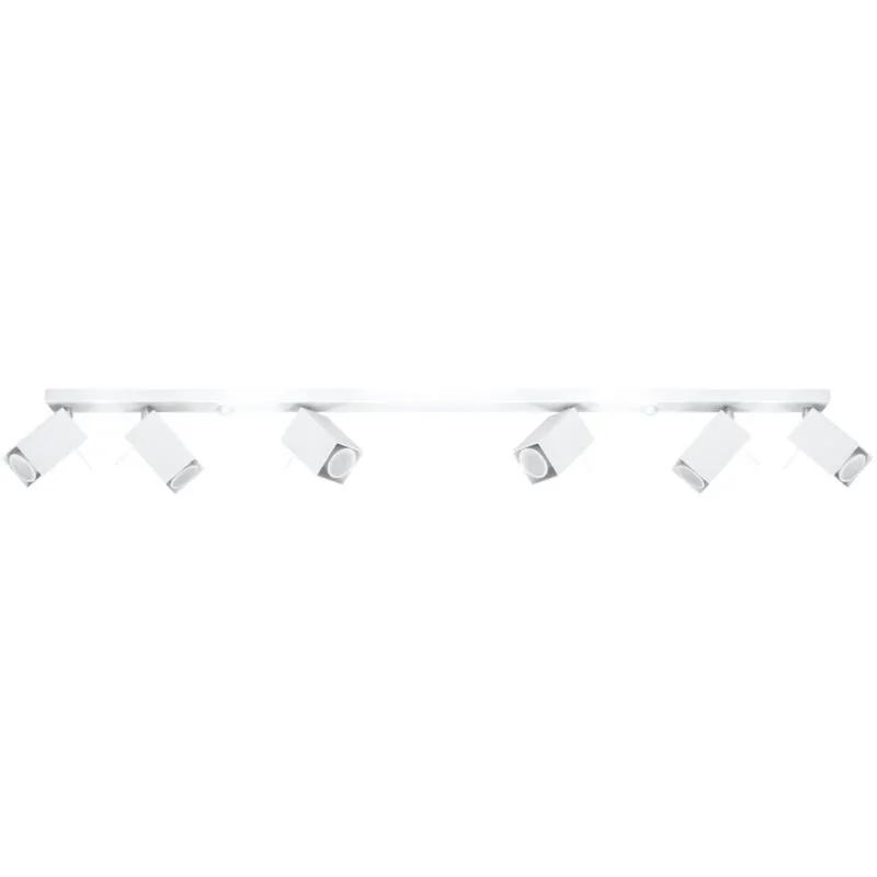 Sollux Merida 6L white ceiling lamp