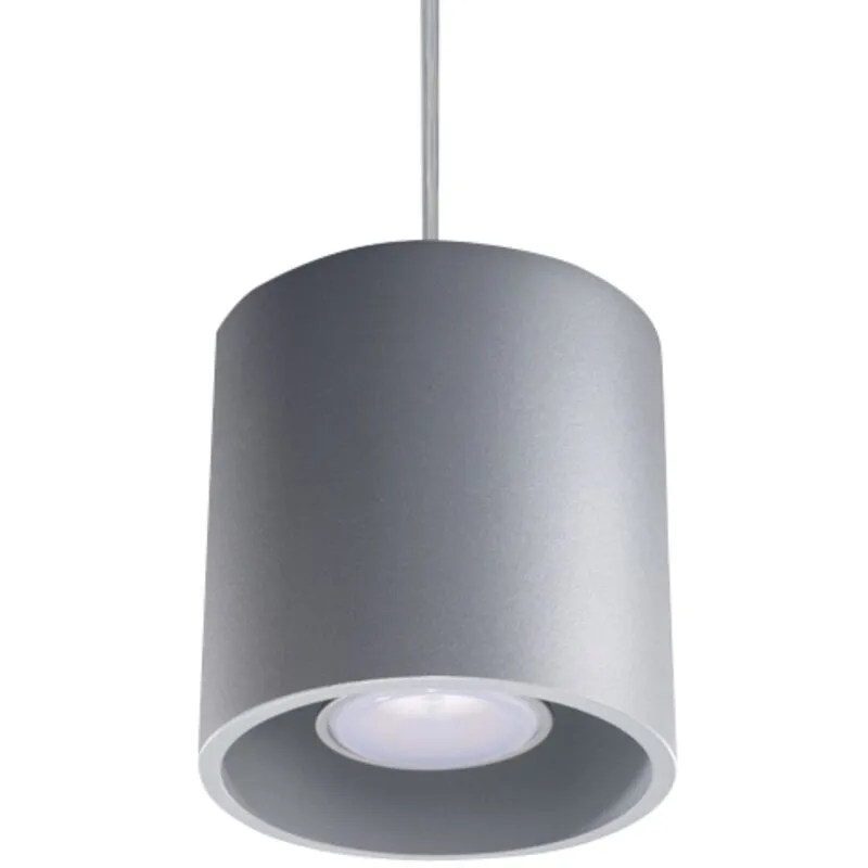 Hanging lamp Sollux Lighting Orbis 1 Gris TU