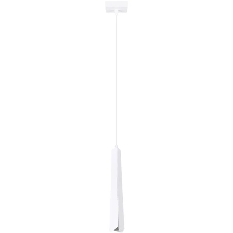 Sollux Lighting Prysm Slim Pendant Ceiling Light White